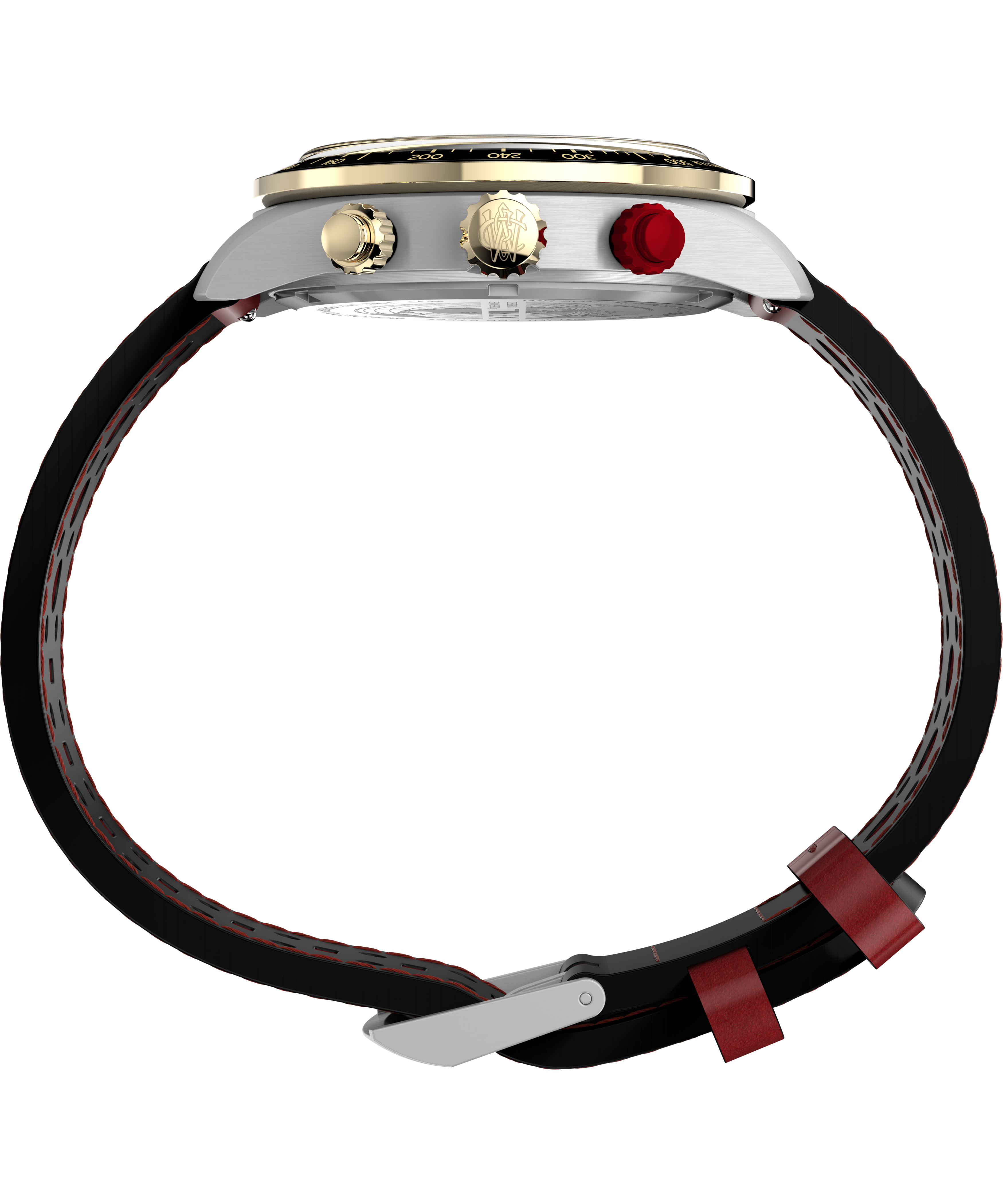 Waterbury Heritage Chronograph 39mm Leather Strap Watch
