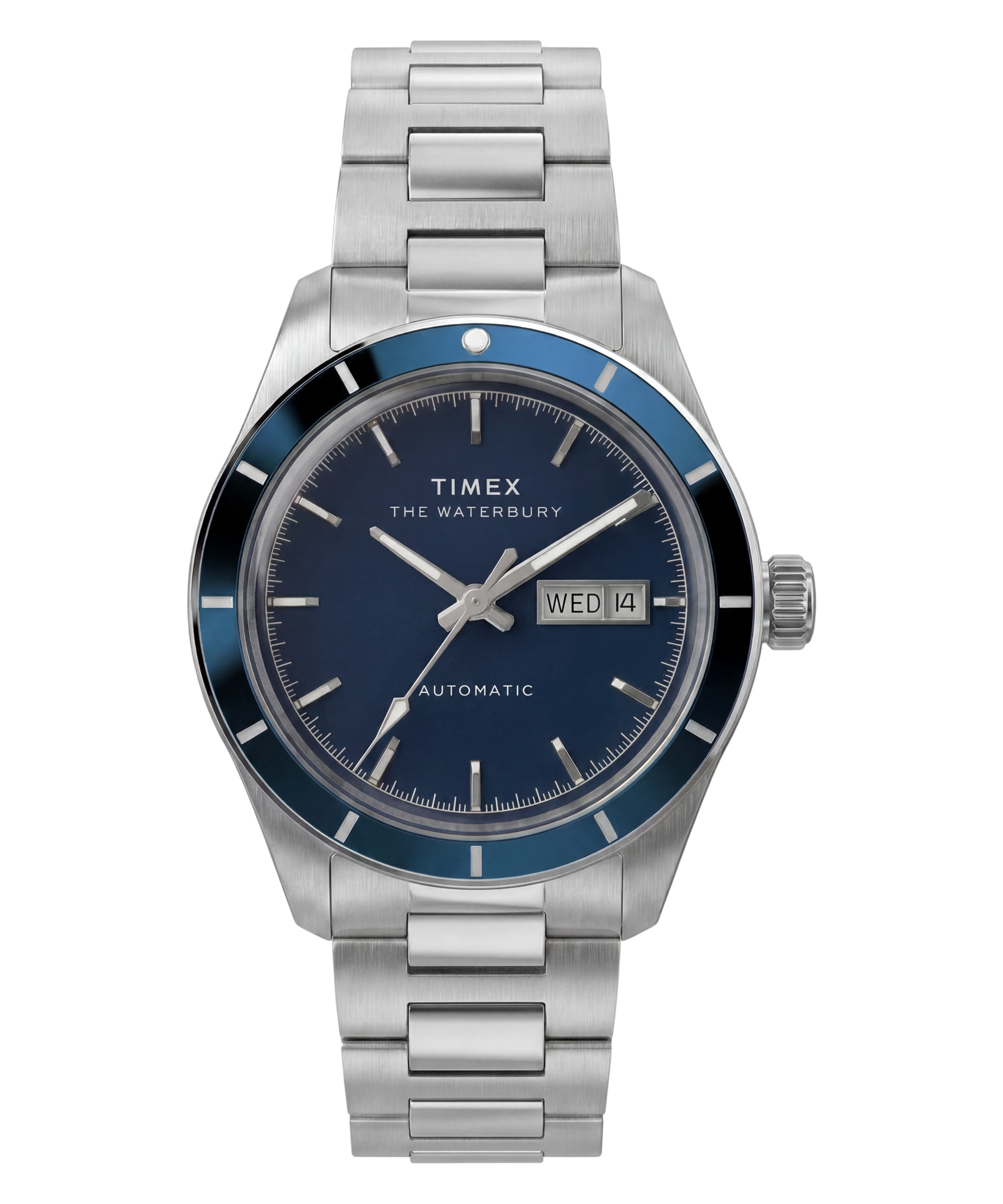Waterbury Heritage Automatic 39mm Stainless Steel Bracelet Watch