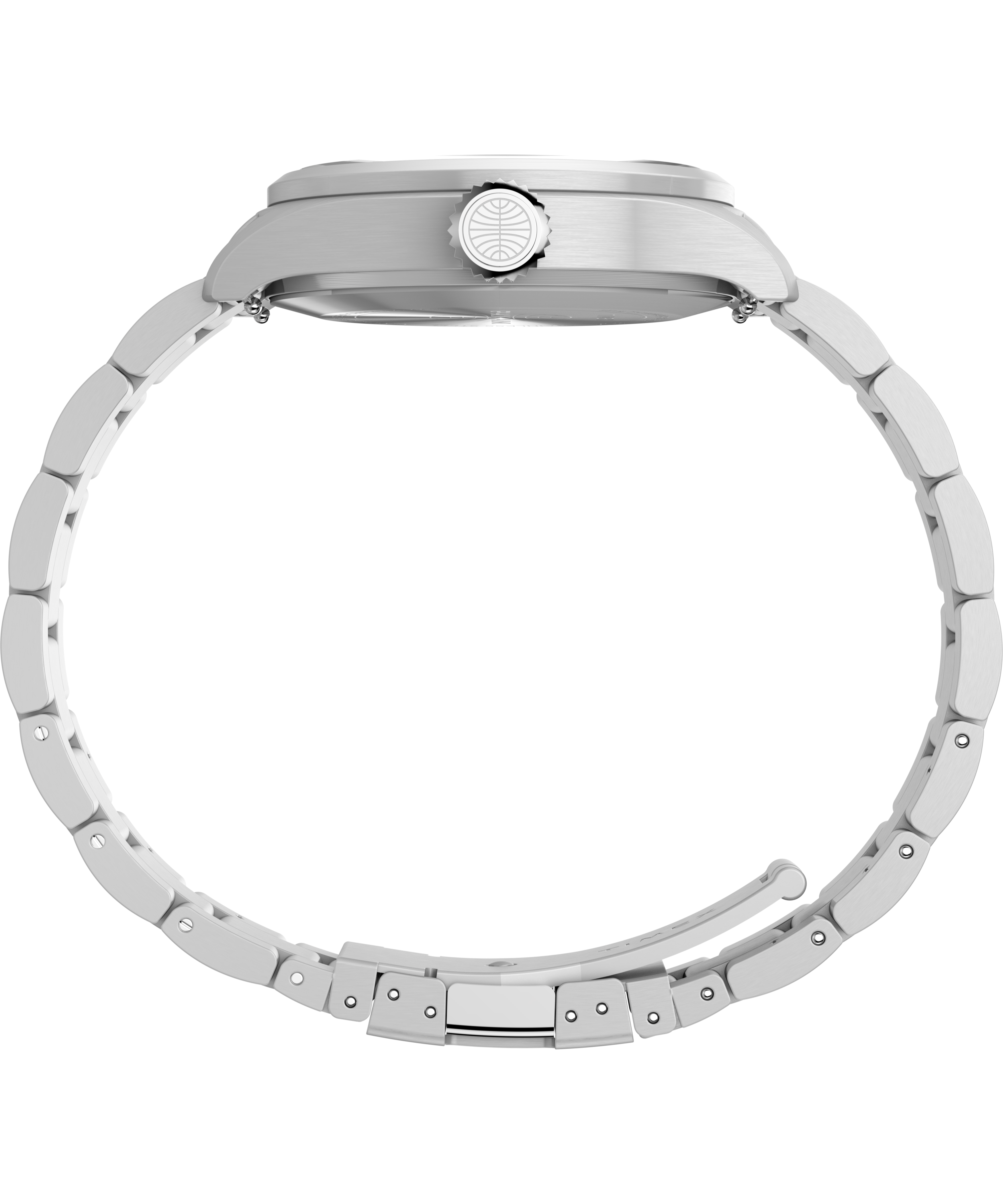 Pan Am® x Timex® Waterbury GMT 41mm Stainless Steel Bracelet Watch