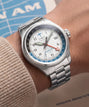 Pan Am® x Timex® Waterbury GMT 41mm Stainless Steel Bracelet Watch