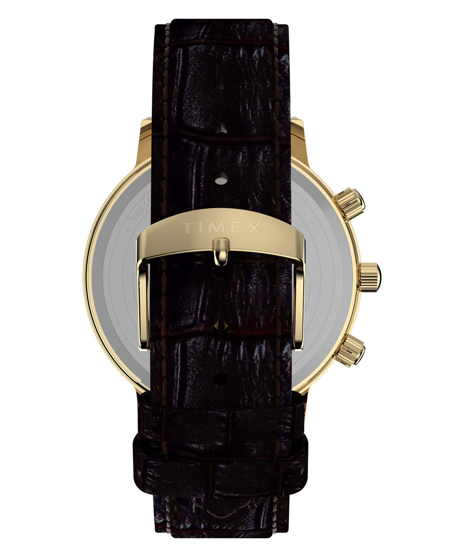 Timex 1990 Moon Phase and Calendar Dial Reissue 37mm Leather Strap Watch