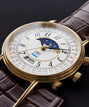 Timex 1990 Moon Phase and Calendar Dial Reissue 37mm Leather Strap Watch
