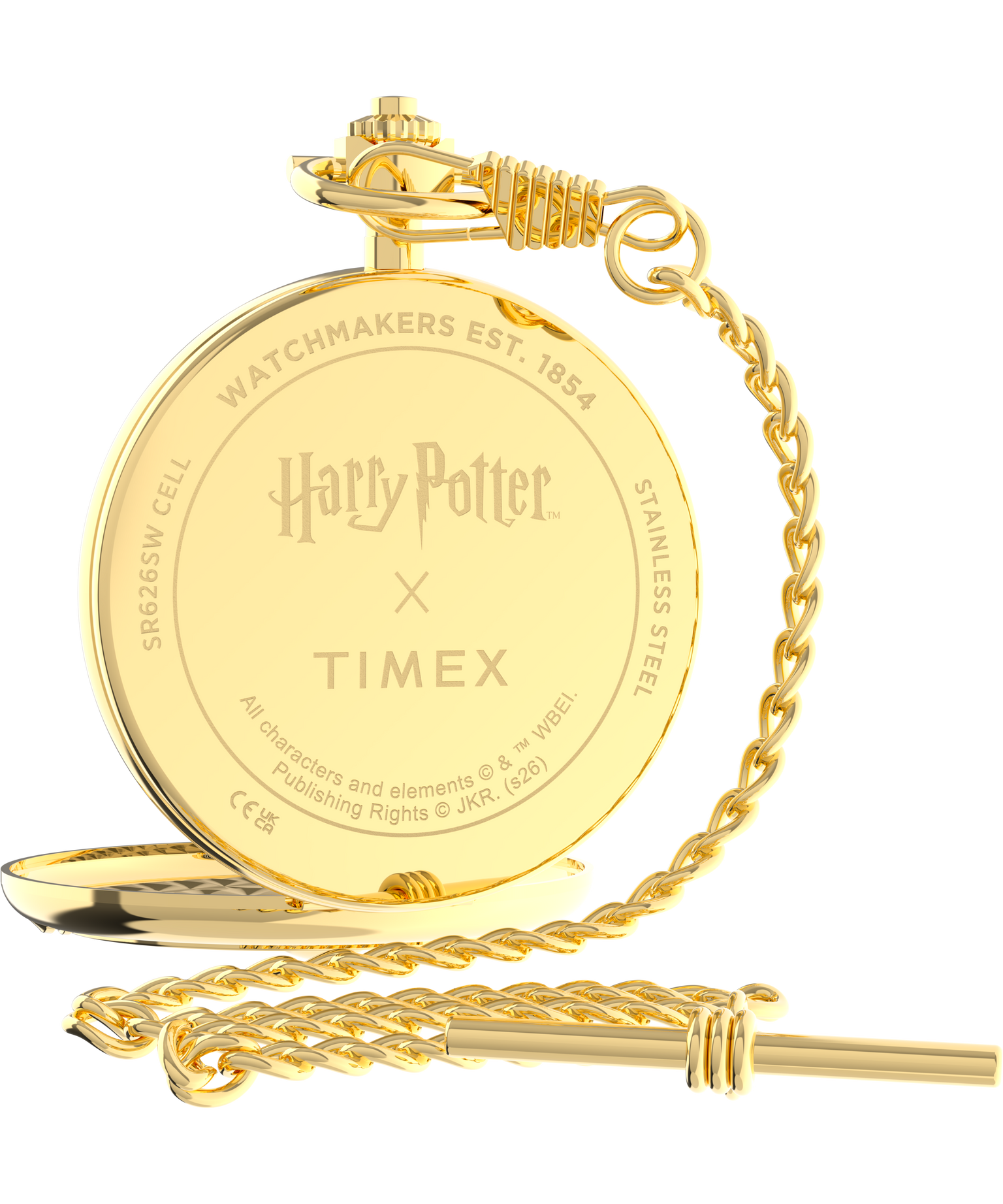 Harry Potter x Timex Time Turner 48.5mm Stainless Steel Pocket Watch