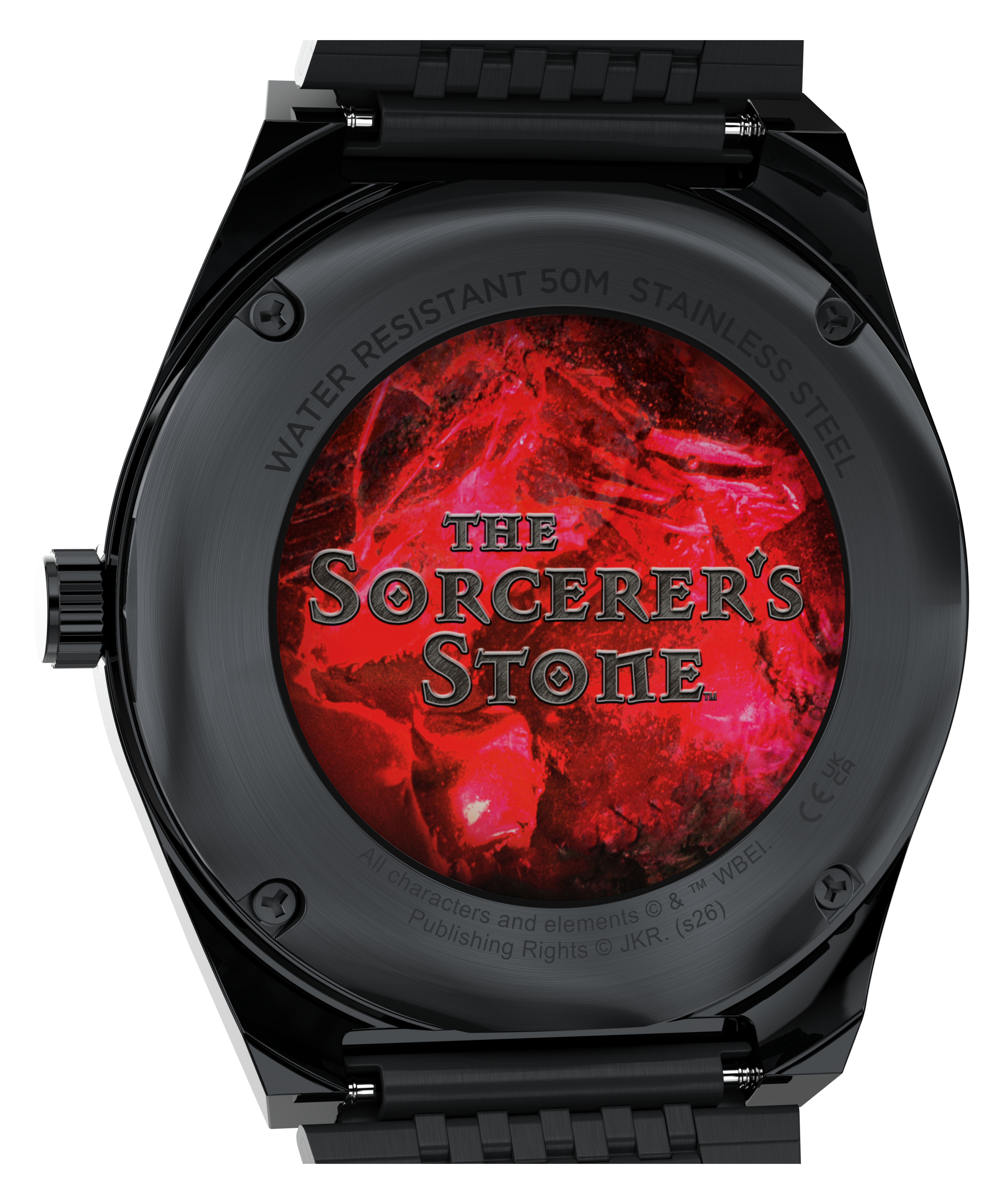 Harry Potter x Q Timex Sorcerer Stone 38mm Stainless Steel Bracelet Watch