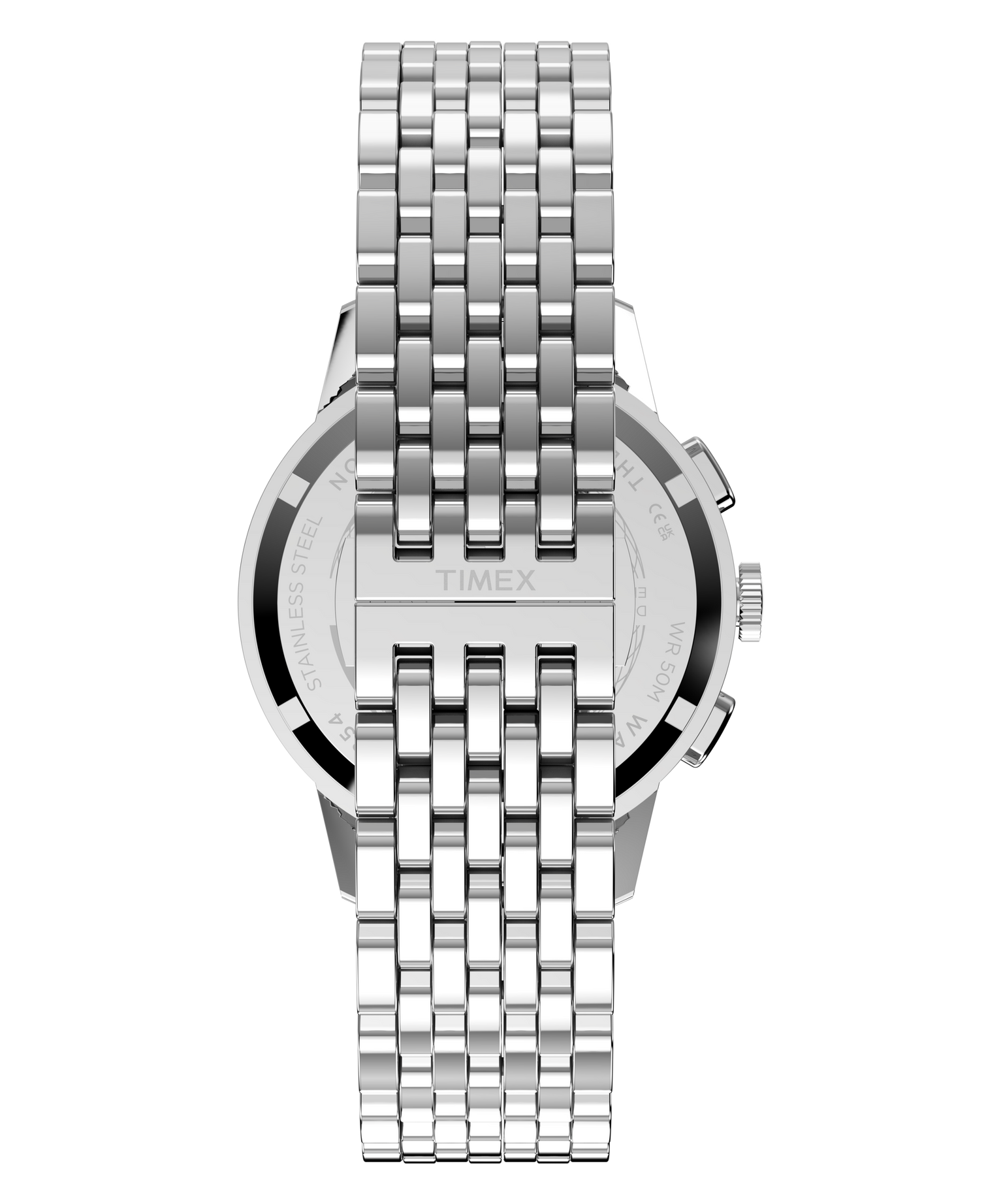 Marlin® Neo Classic Chronograph 40mm Stainless Steel Bracelet Watch