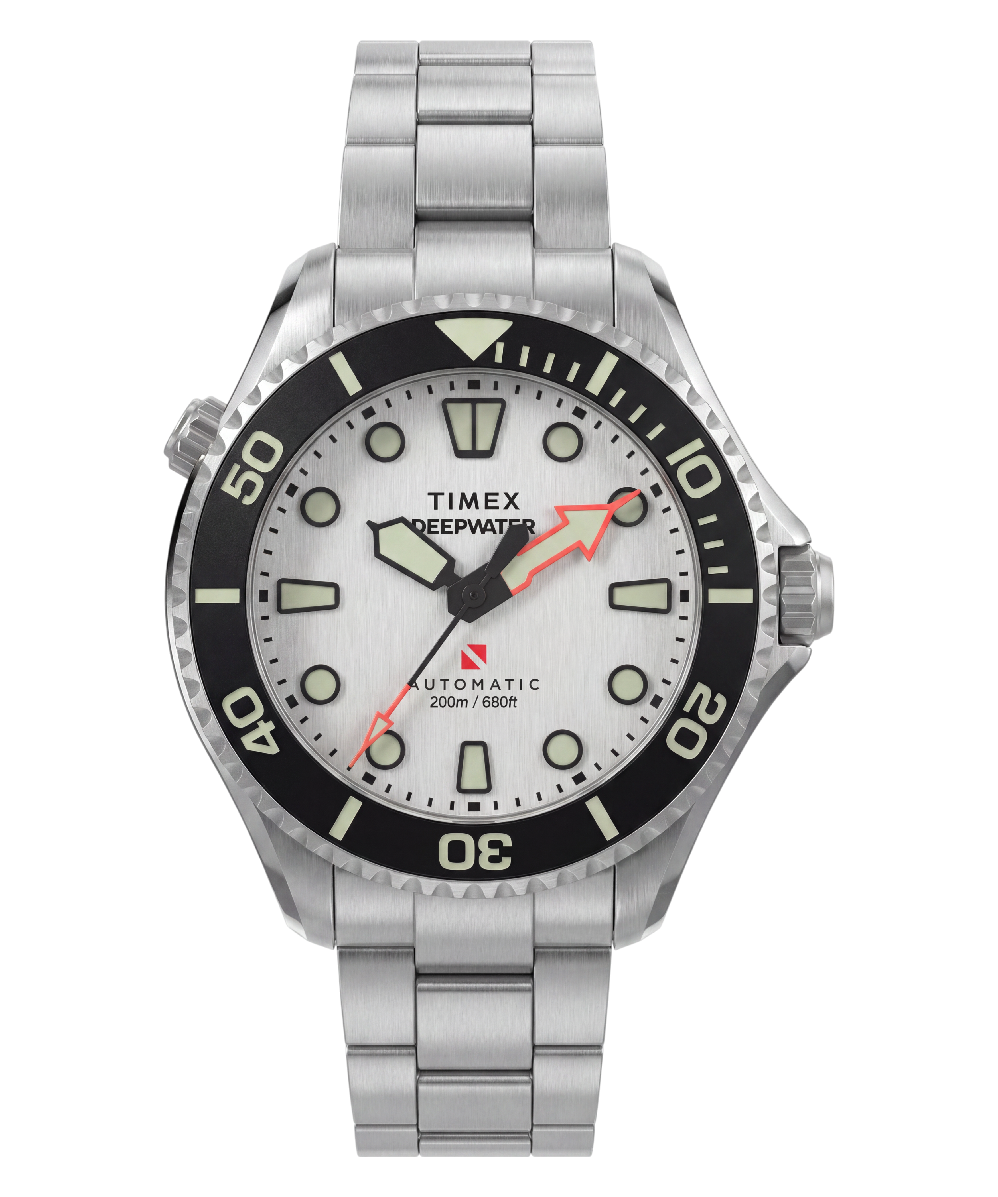 Deepwater Meridian 200 HEV Automatic 44mm Stainless Steel Bracelet Watch