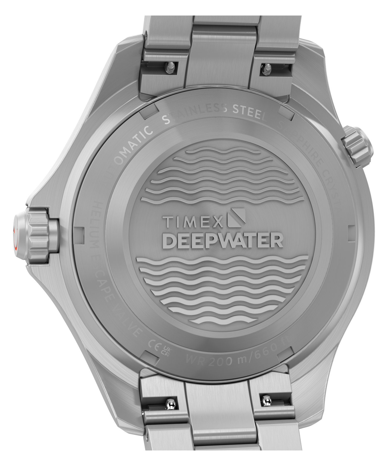 Deepwater Meridian 200 HEV Automatic 44mm Stainless Steel Bracelet Watch