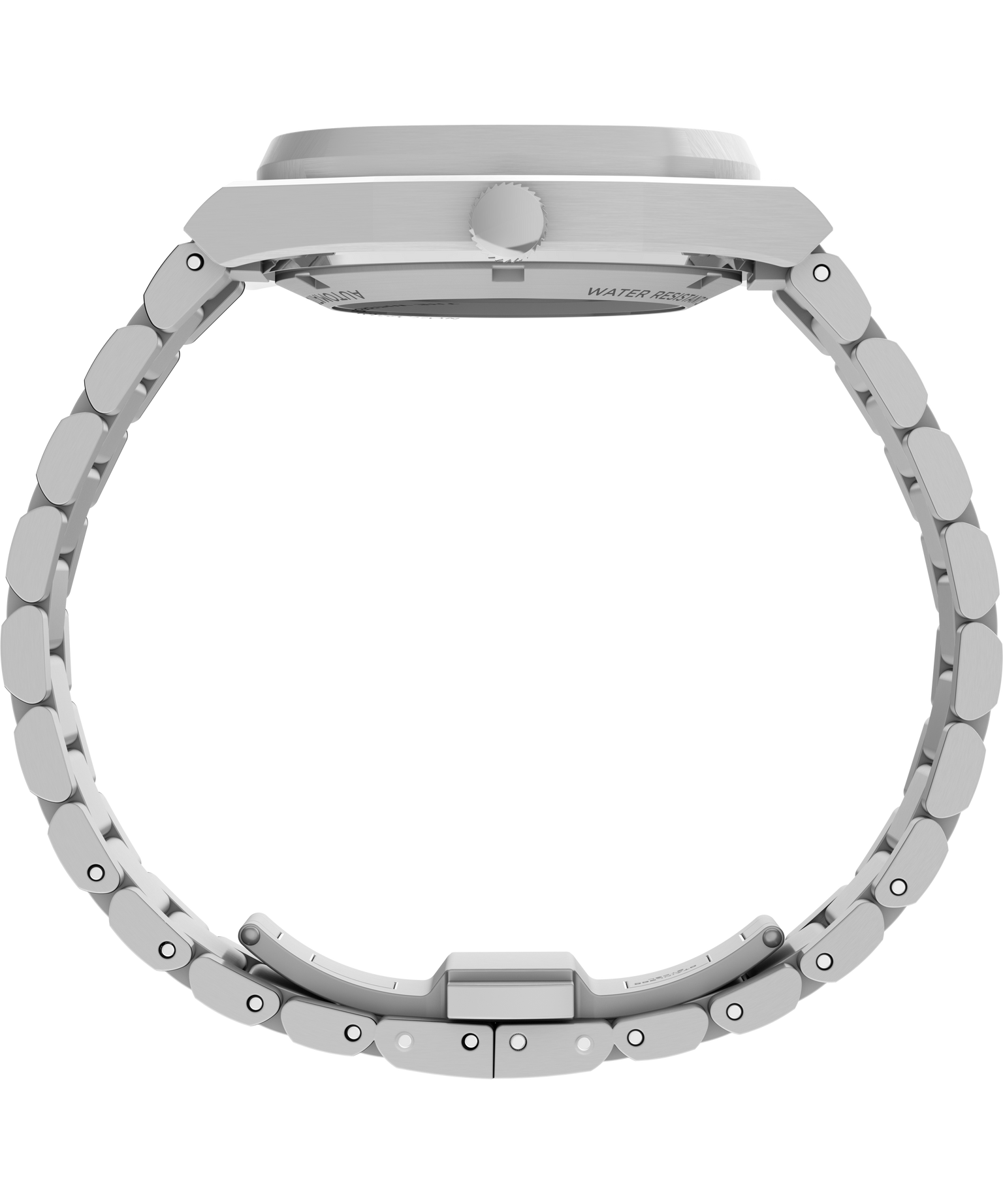 Timex® Automatic E Line 38mm Stainless Steel Bracelet Watch