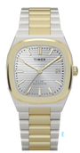 Timex® Automatic E Line 38mm Stainless Steel Bracelet Watch