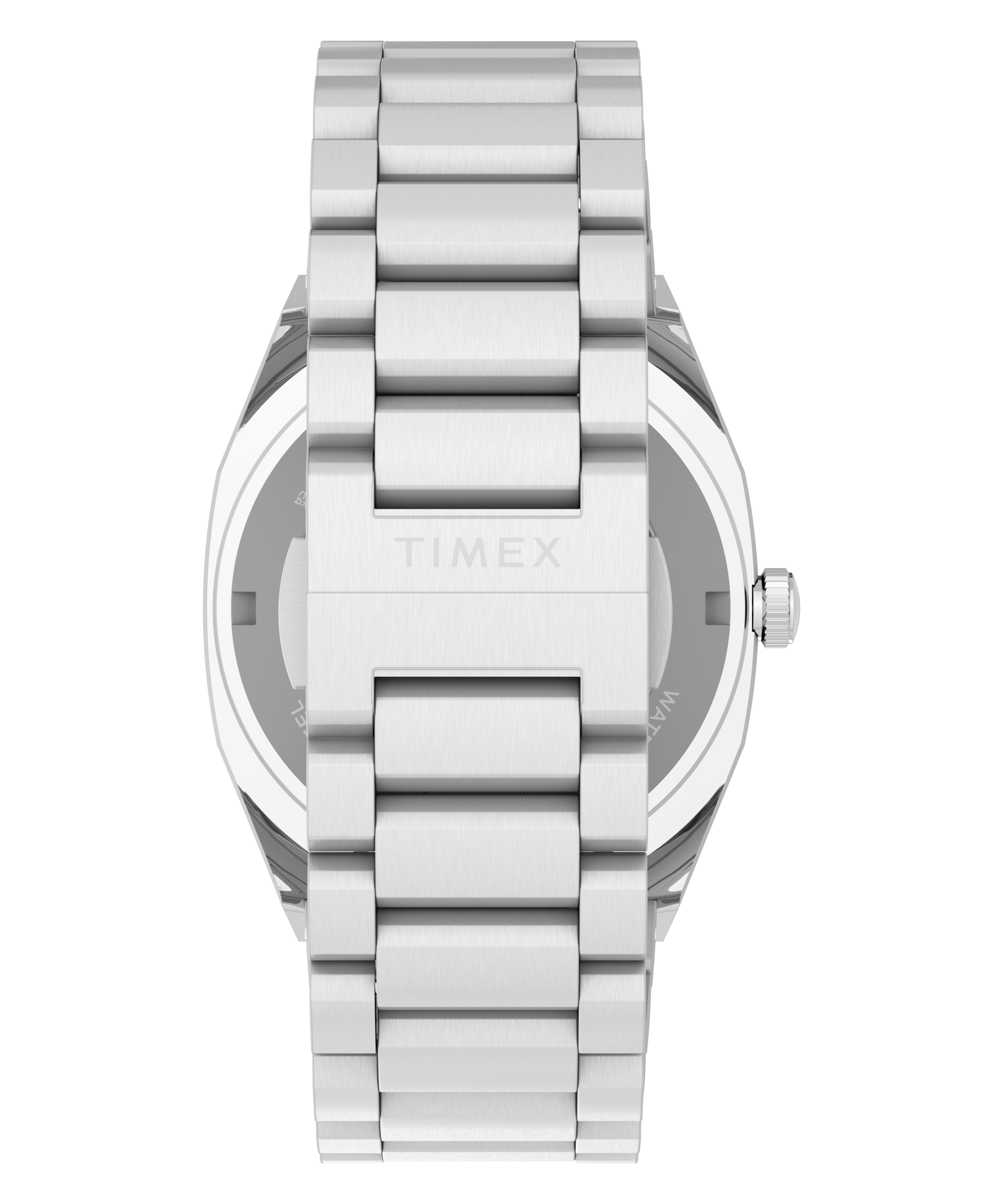Timex® Automatic E Line 38mm Stainless Steel Bracelet Watch