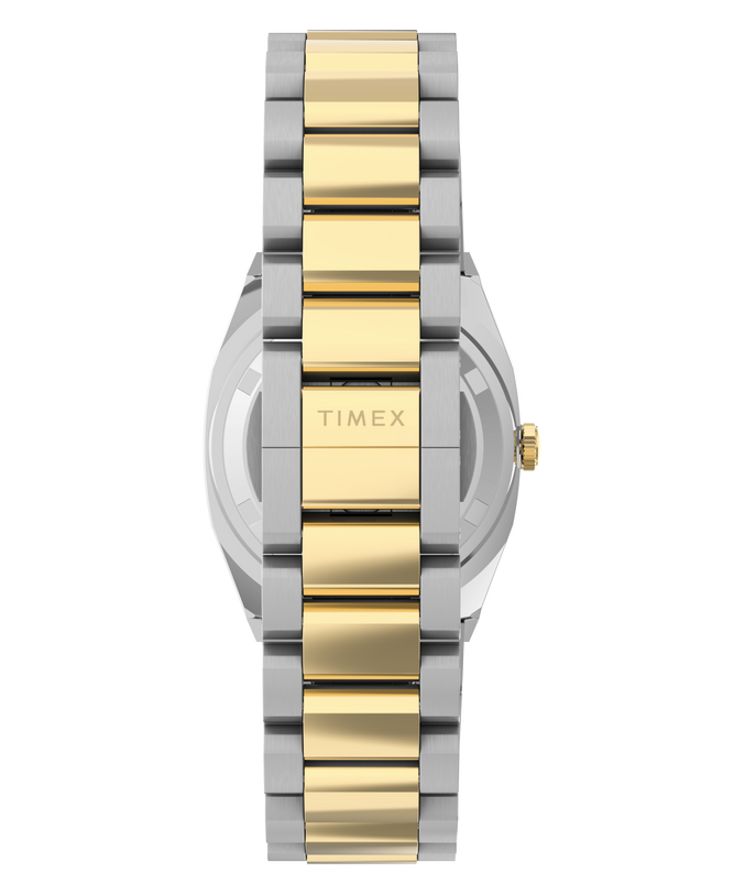Timex® Quartz E Line 30mm Stainless Steel Bracelet Watch