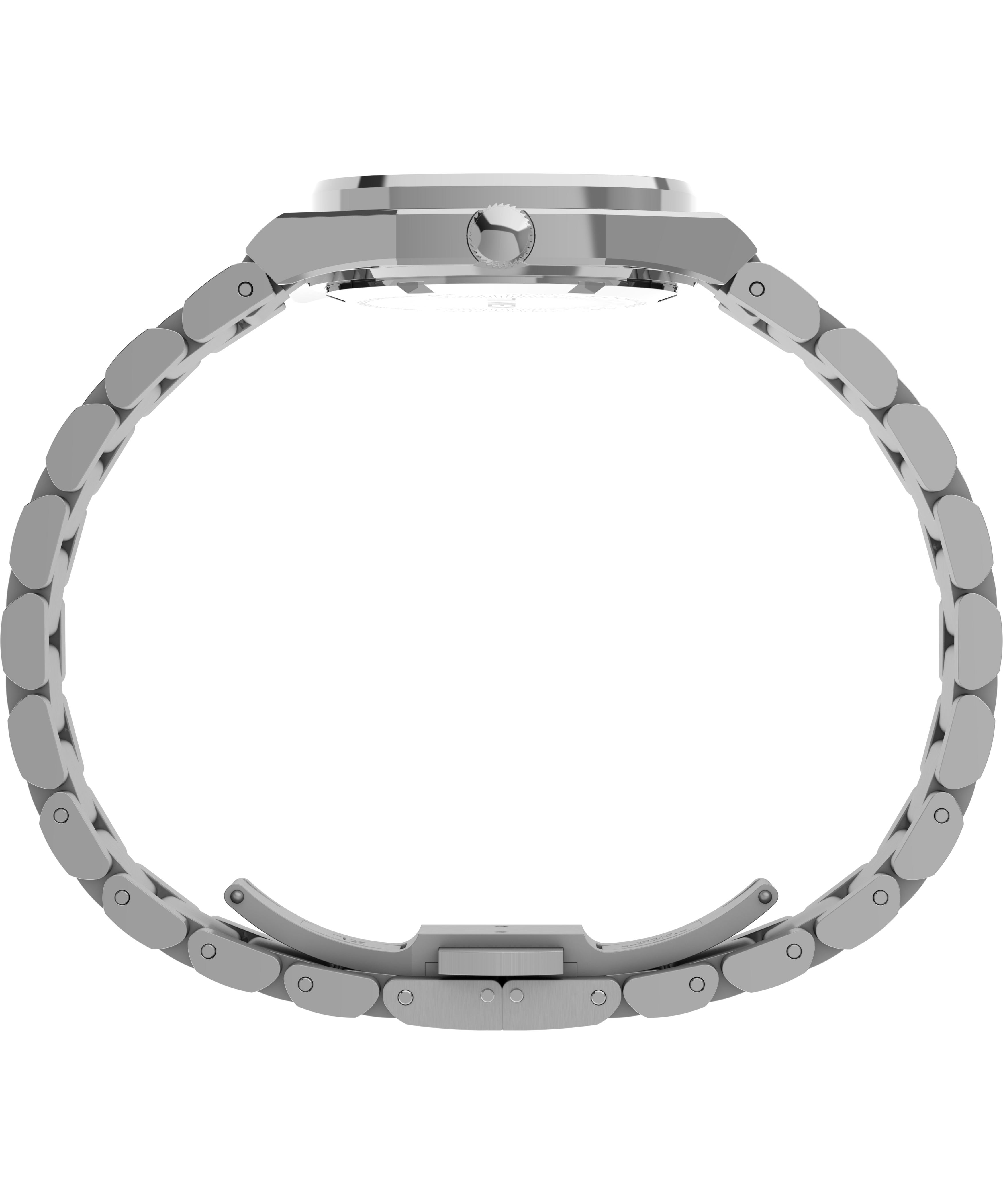 Timex® Quartz E Line 30mm Stainless Steel Bracelet Watch