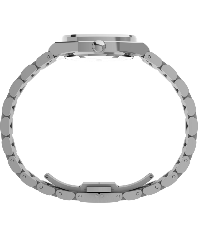 Timex® Quartz E Line 30mm Stainless Steel Bracelet Watch