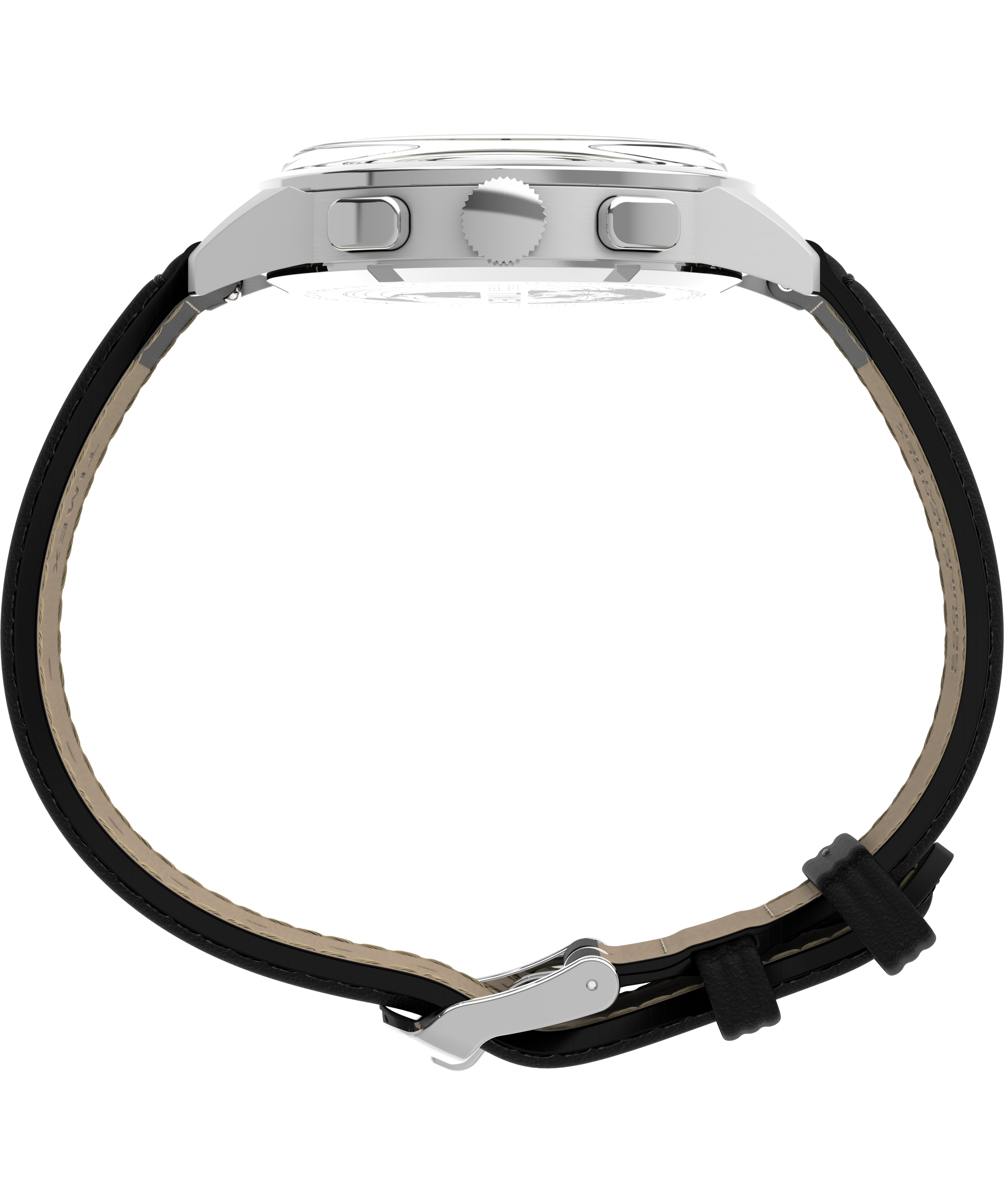 Marlin® Neo Classic Chronograph 40mm Leather Strap Watch