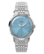 Marlin® Quartz 34mm Stainless Steel Bracelet Watch