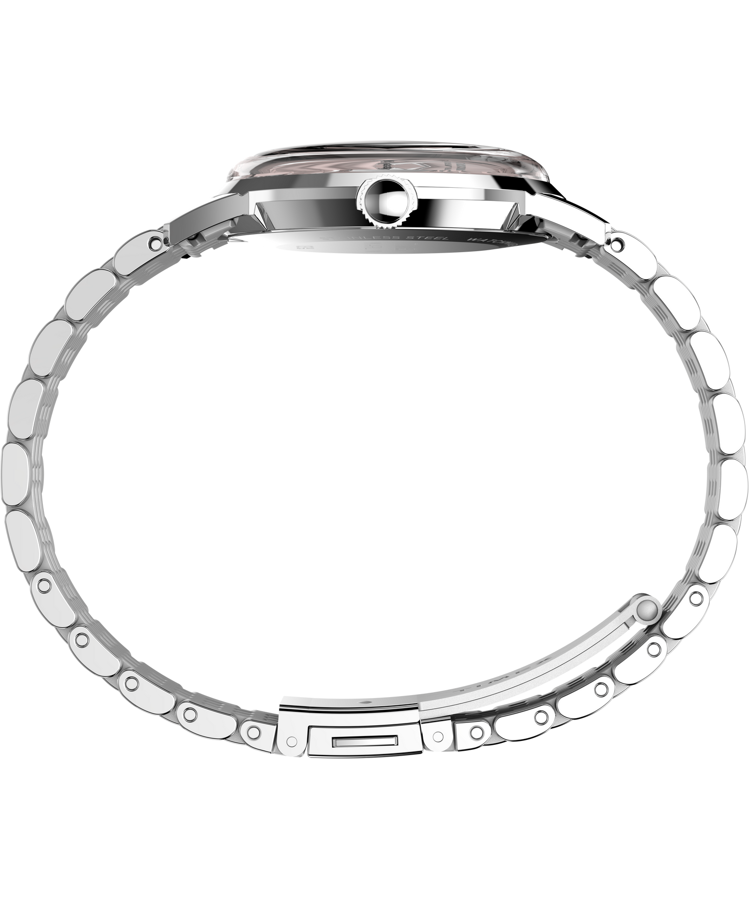 Marlin® Quartz 34mm Stainless Steel Bracelet Watch