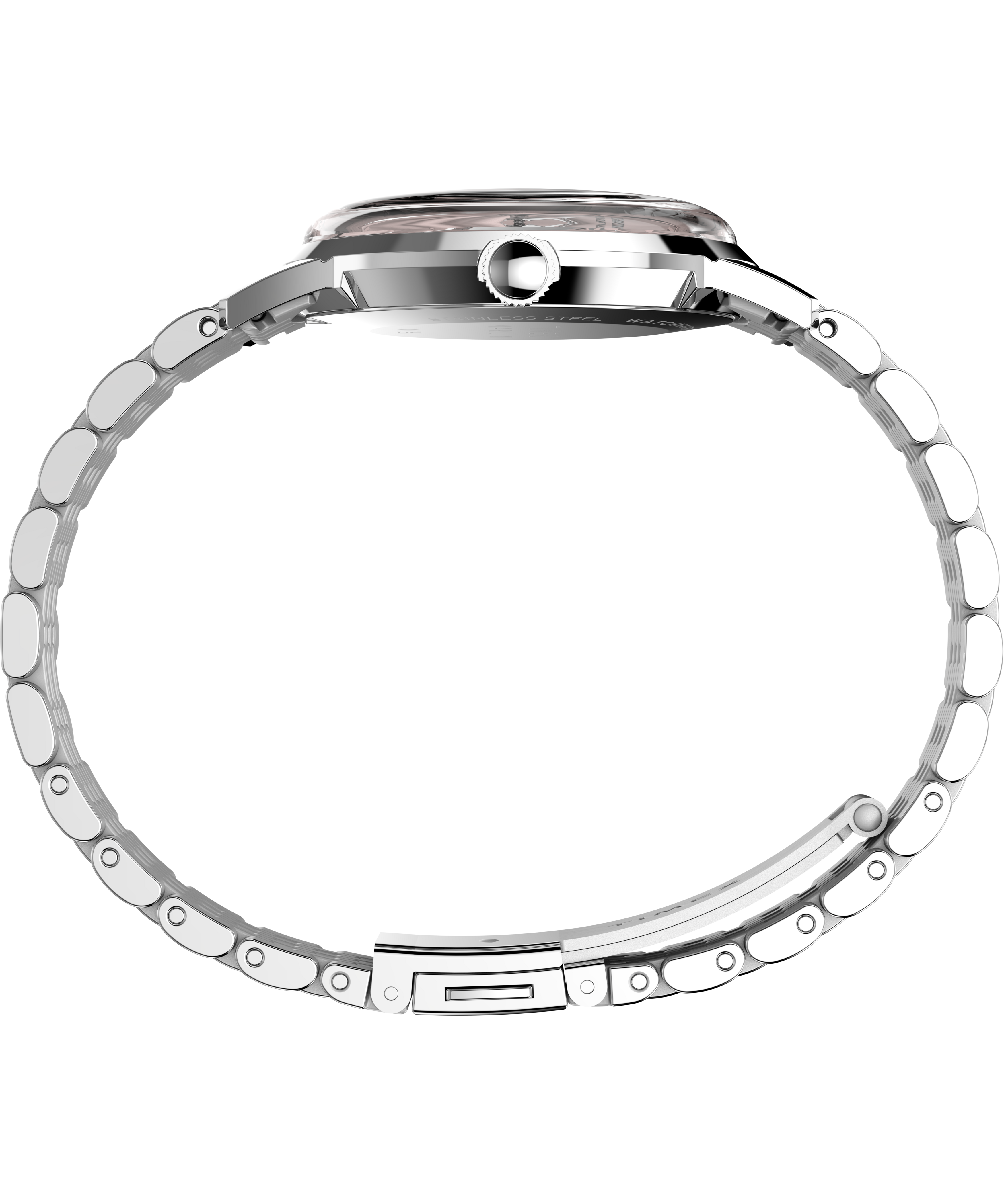 Marlin® Quartz 34mm Stainless Steel Bracelet Watch