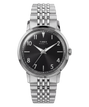 Marlin® Quartz 34mm Stainless Steel Bracelet Watch