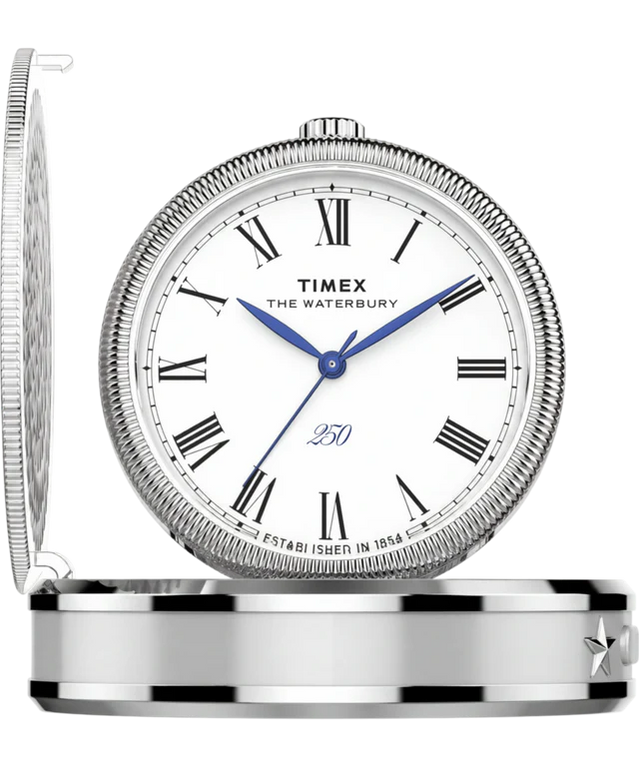 Waterbury America 250 Table Clock | 49mm, Stainless Steel
