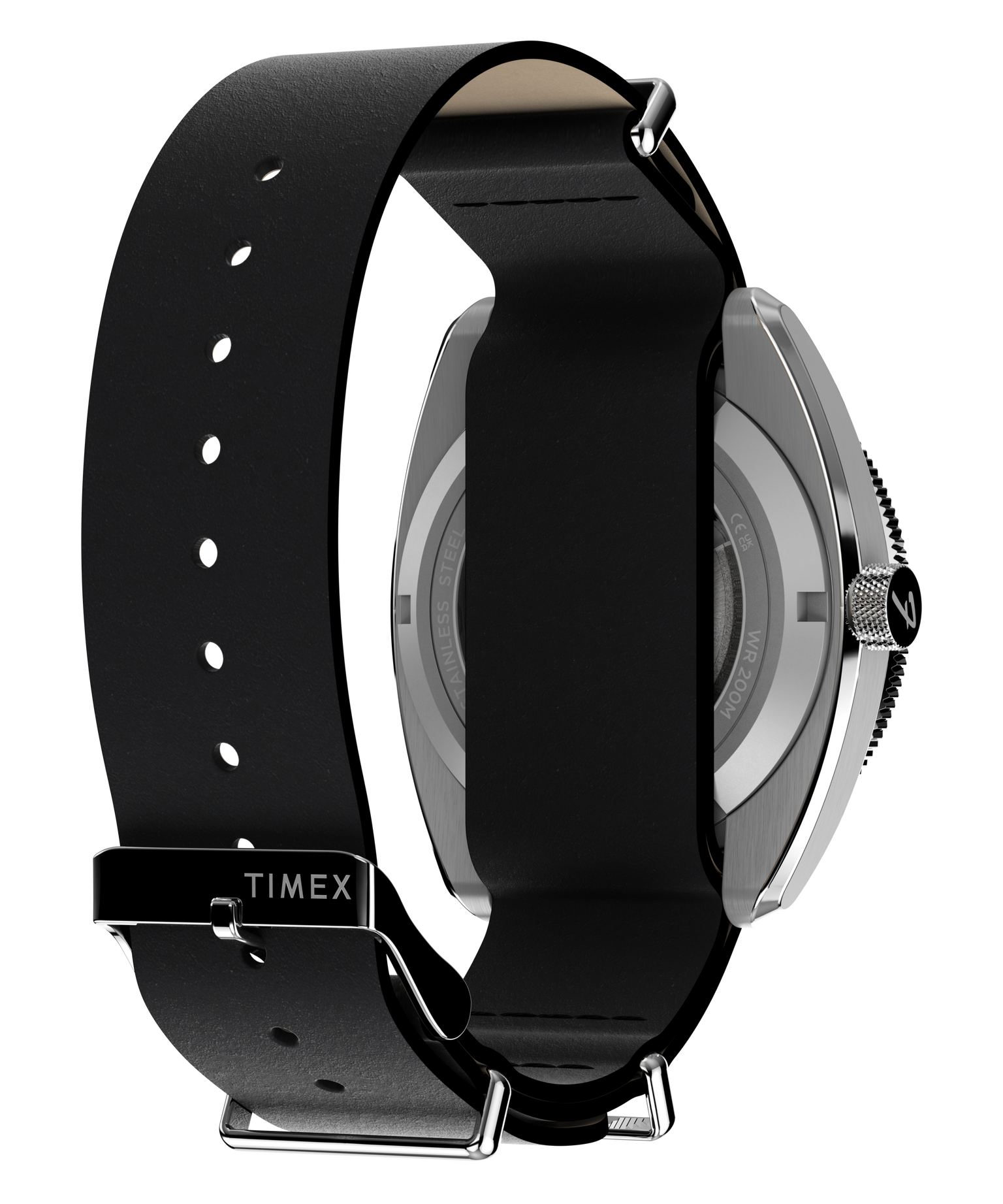 Fender x Timex Automatic Telecaster 41mm Leather Strap Watch