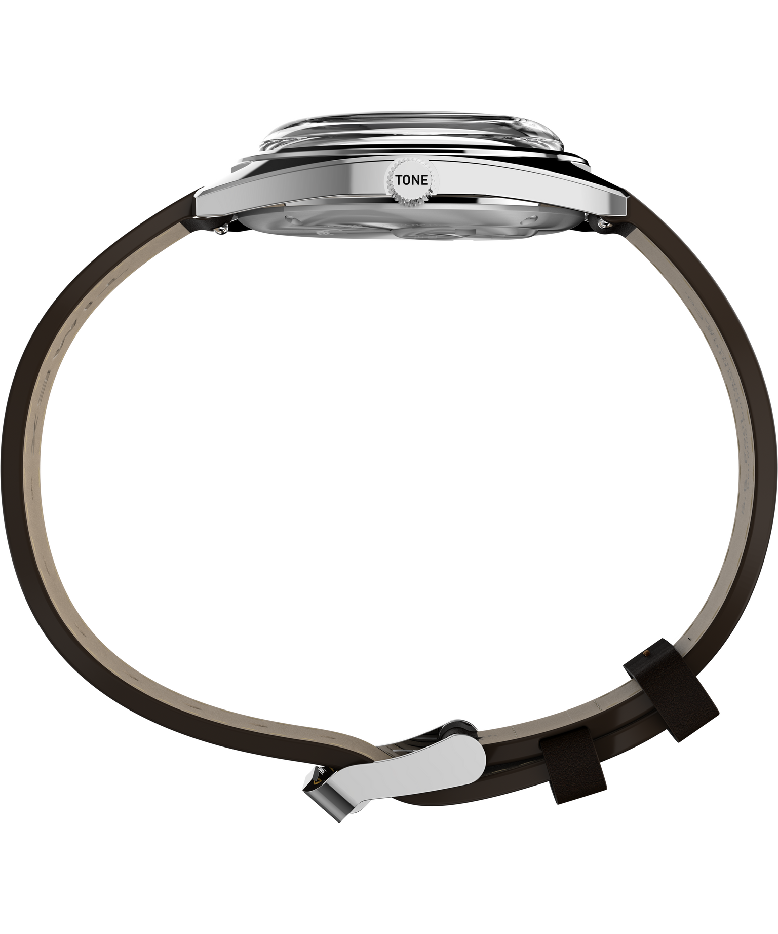 Fender x Timex Stratocaster 37mm Leather Strap Watch