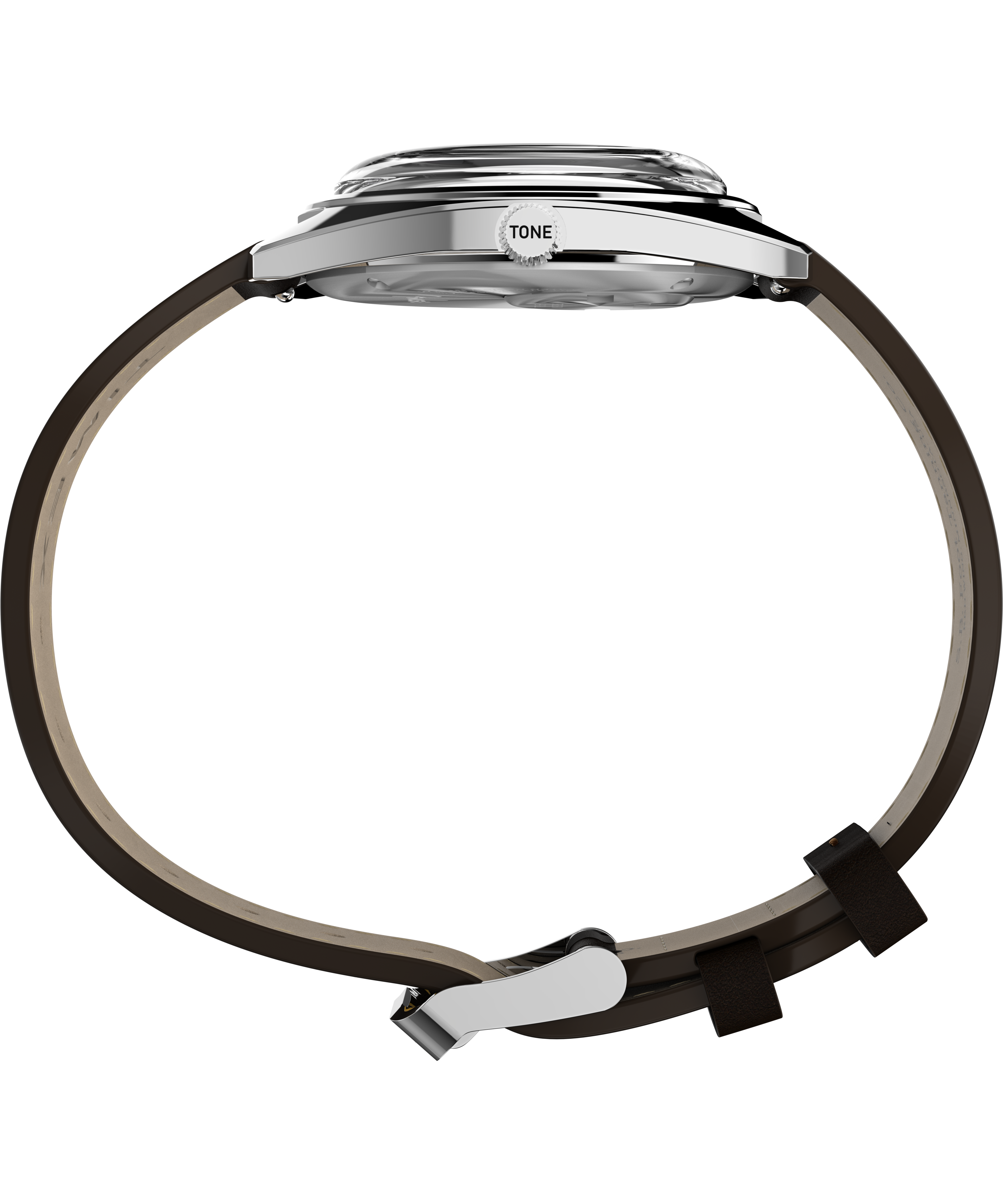 Fender x Timex Stratocaster 37mm Leather Strap Watch