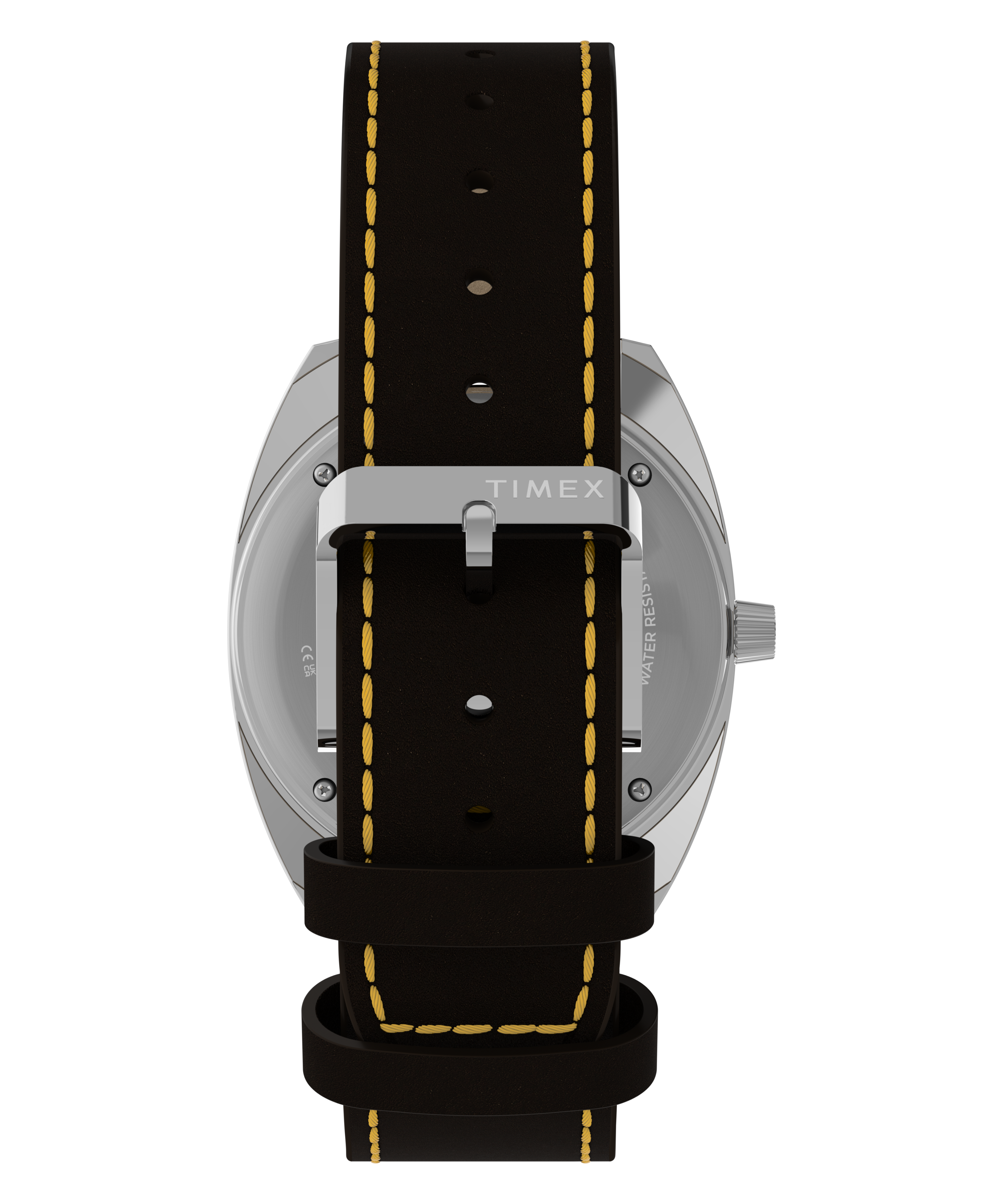 Fender x Timex Stratocaster 37mm Leather Strap Watch