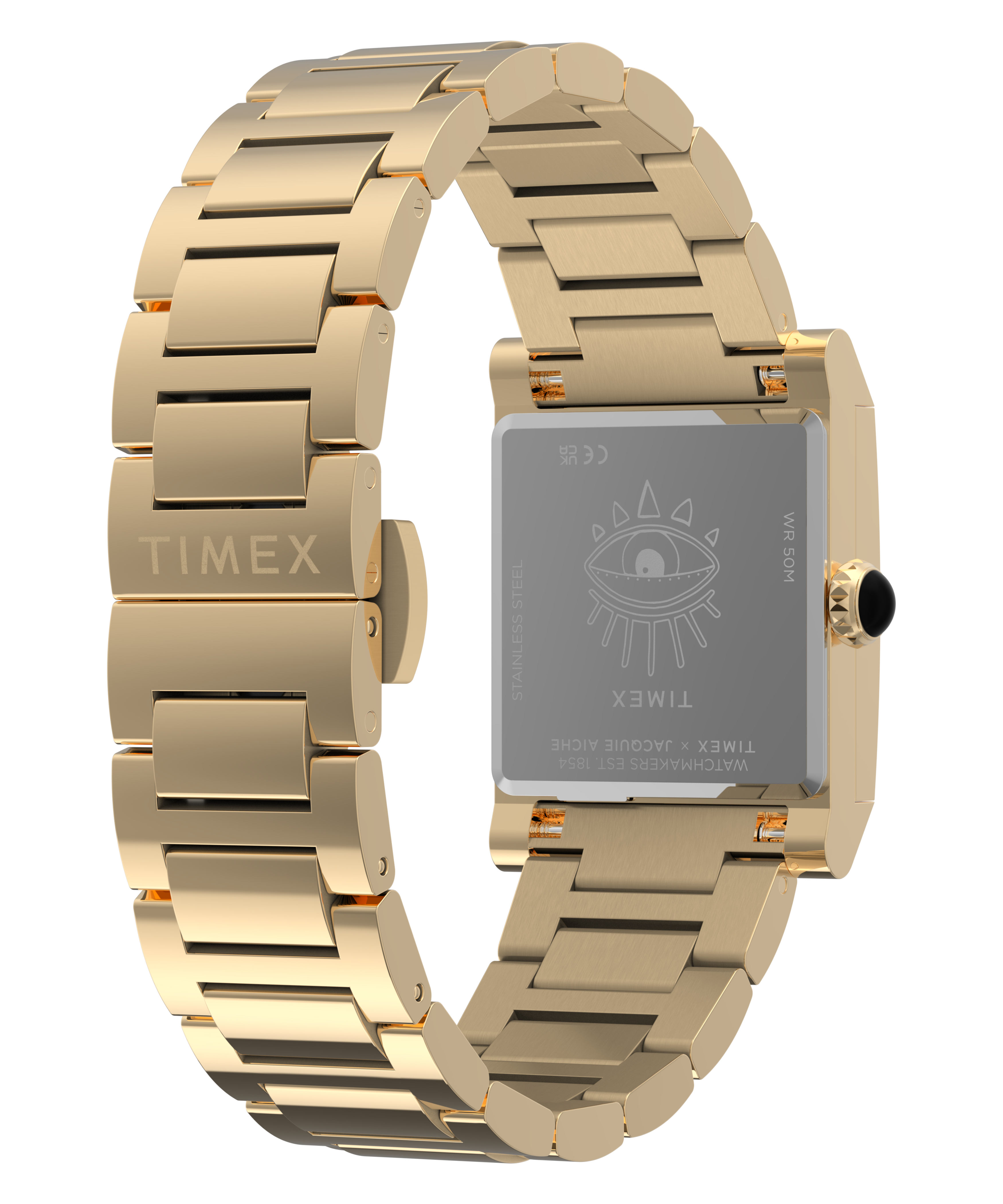 Jacquie Aiche x Timex 24mm Stainless Steel Bracelet Watch