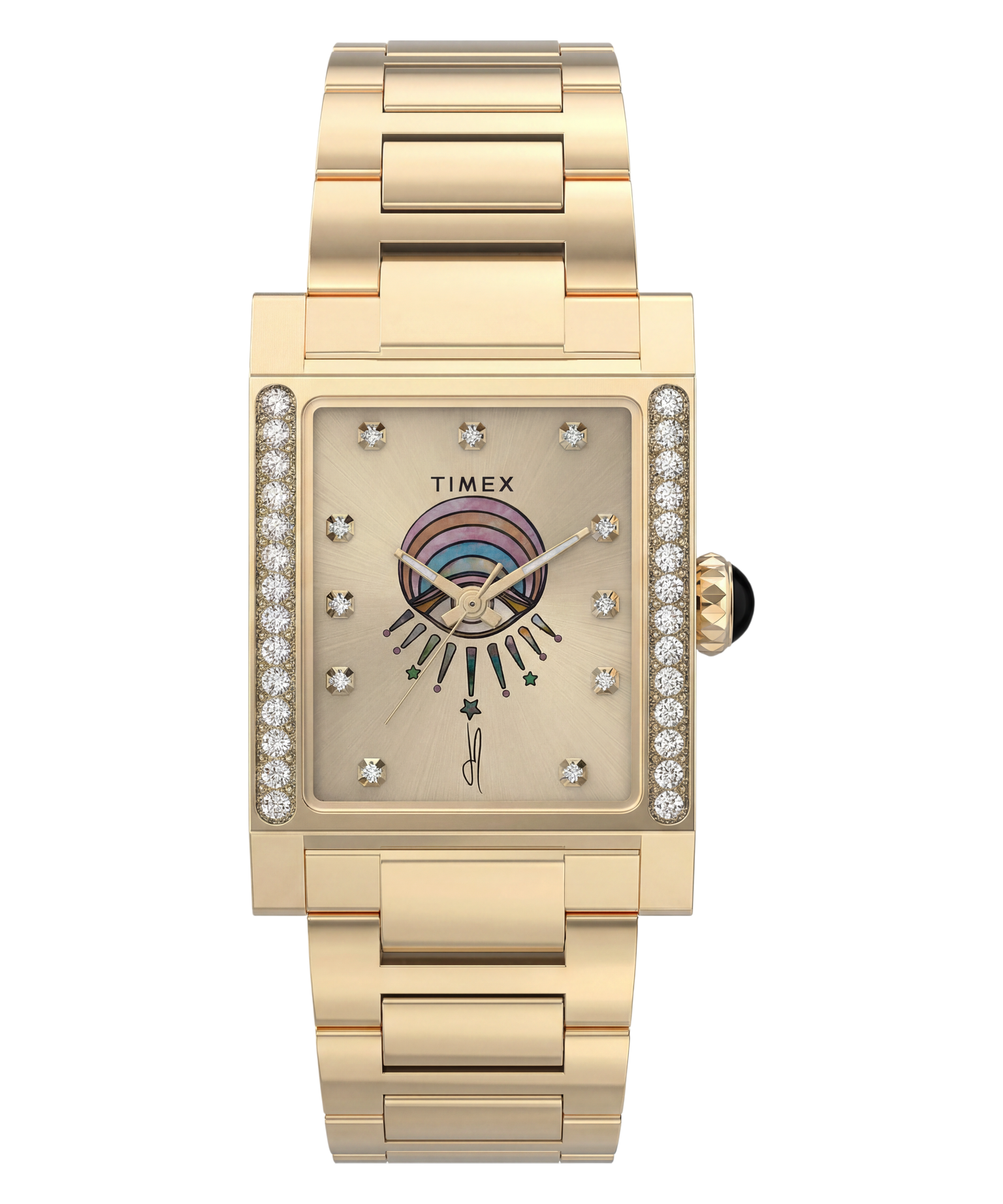 Jacquie Aiche x Timex 24mm Stainless Steel Bracelet Watch