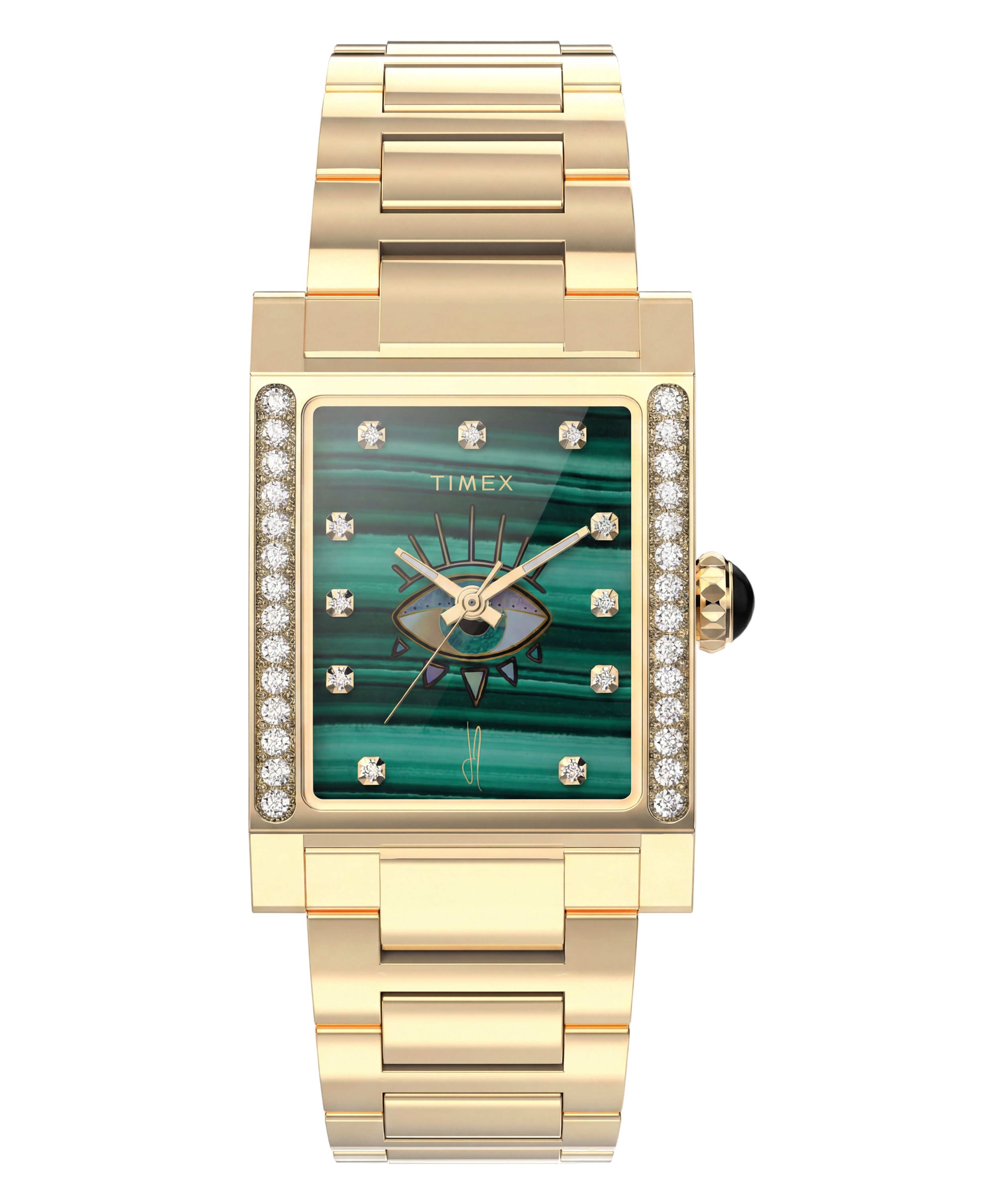 Jacquie Aiche x Timex 24mm Stainless Steel Bracelet Watch