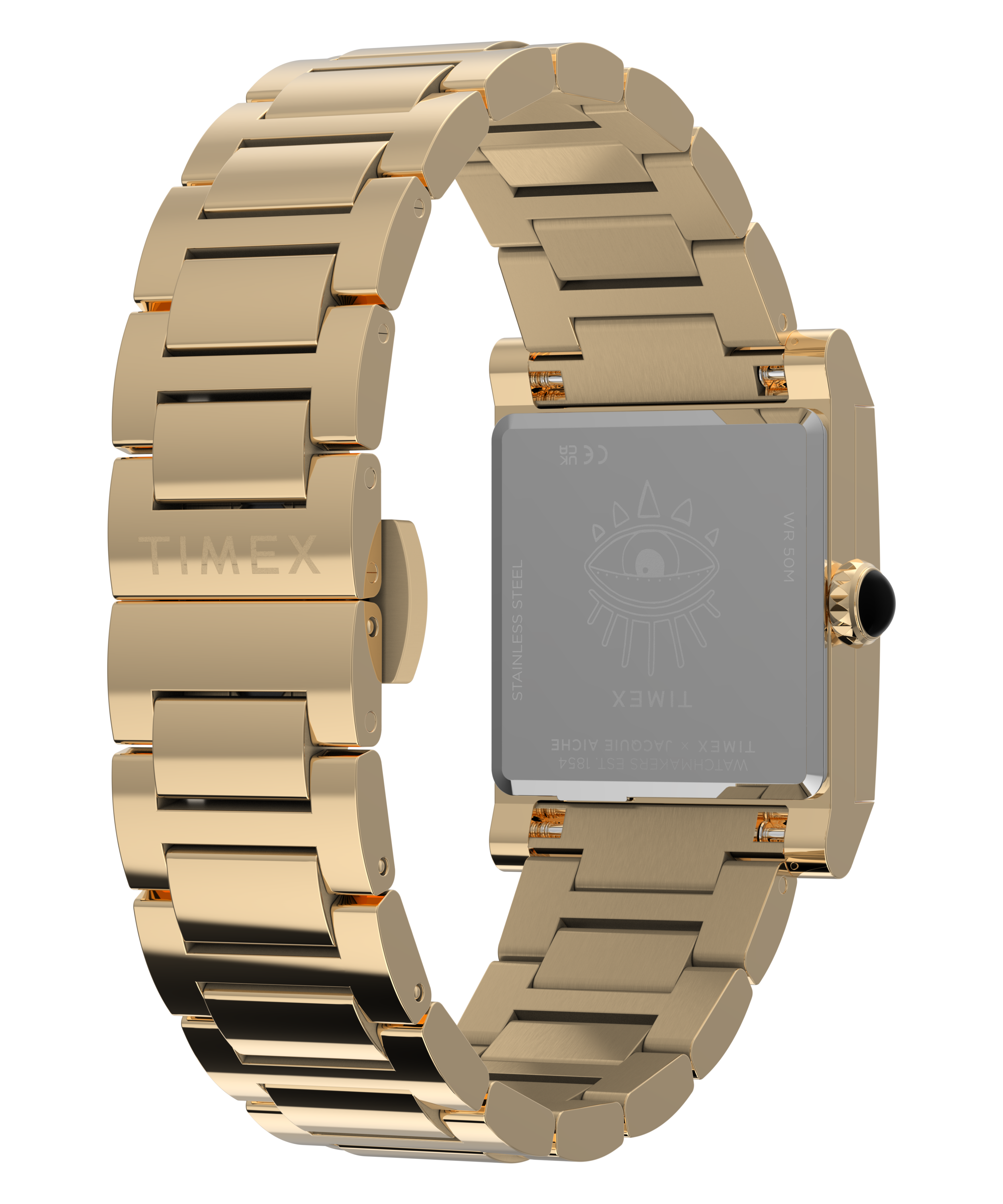 Jacquie Aiche x Timex 24mm Stainless Steel Bracelet Watch