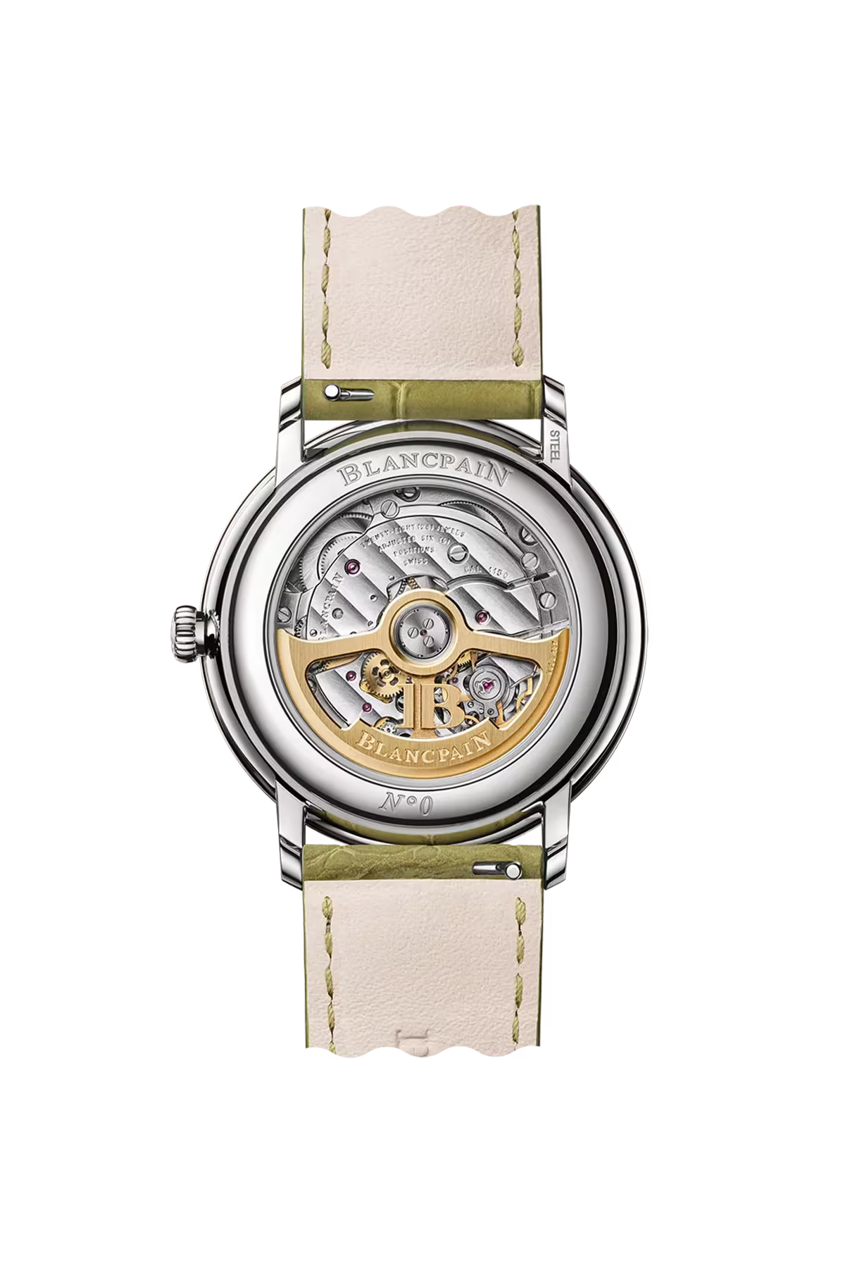 Villeret Ultraplate | 38mm, Aliigator Leather Strao, Opaline Dial