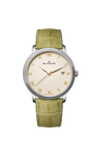 Villeret Ultraplate | 38mm, Aliigator Leather Strao, Opaline Dial