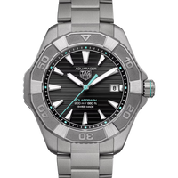 Aquaracer Professional 200 Solargraph | 40mm, Titanium, Black Dial, Men's Watch