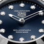 Aquaracer Professional 100 Solargraph | 28mm, Steel, Blue Dial, Womens Watch