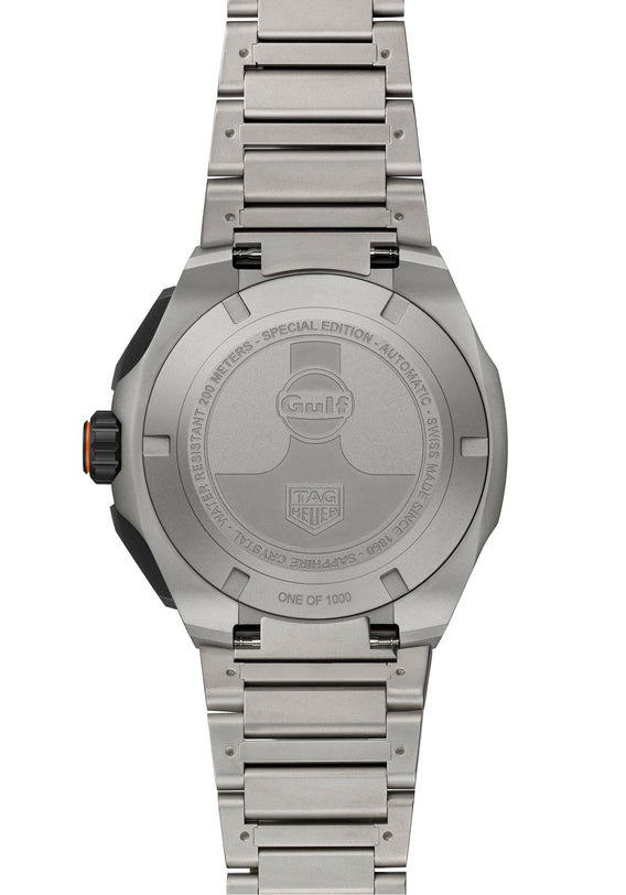 Formula 1 Chronograph x Gulf | 44mm, Titanium, Men's watch