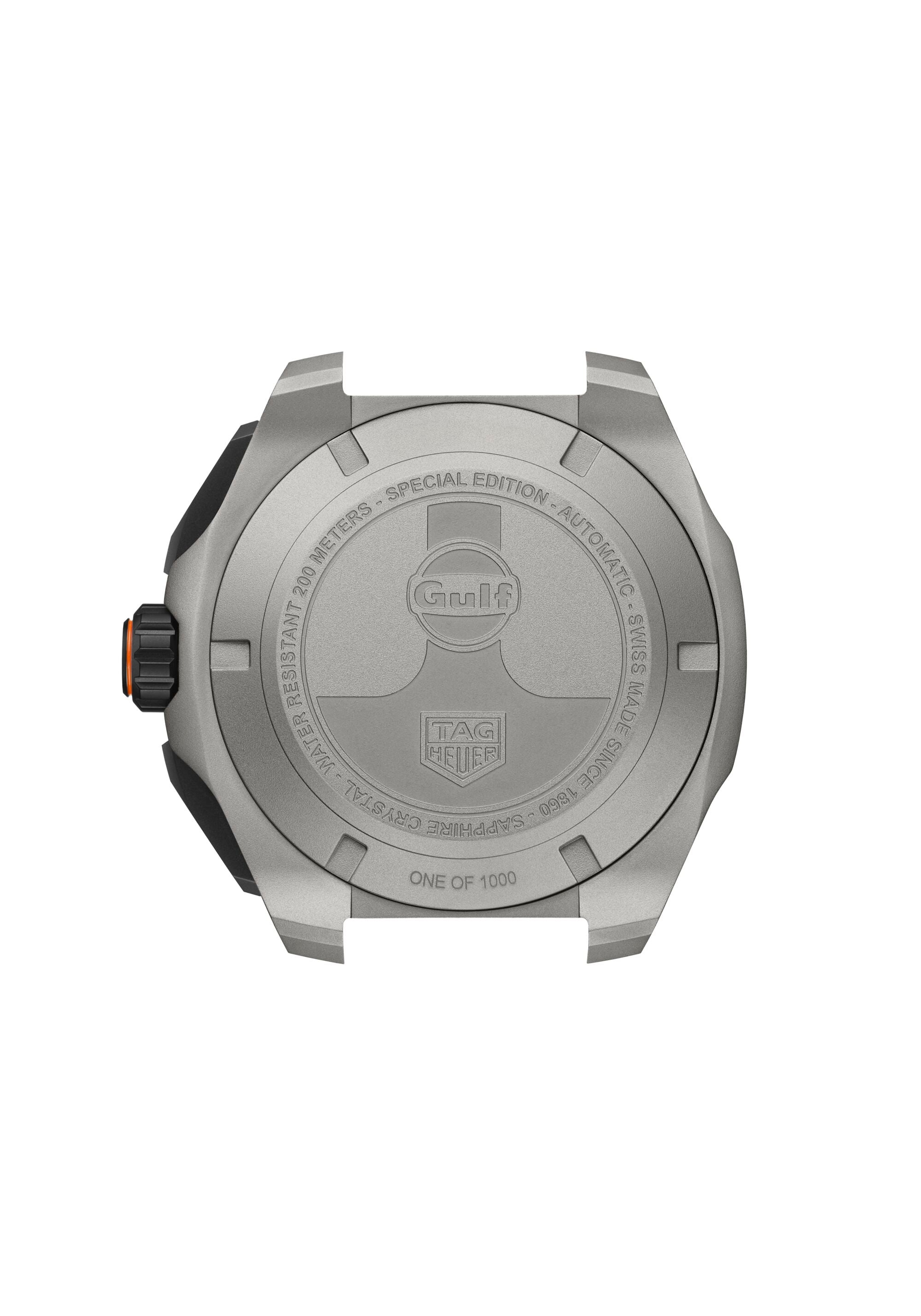 Formula 1 Chronograph x Gulf | 44mm, Titanium, Men's watch