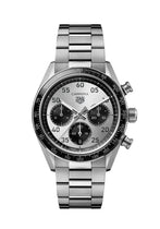 Carrera Chronograph Sport Sunray Brushed Silver | 42mm, Stainless Steel, Men's Watch
