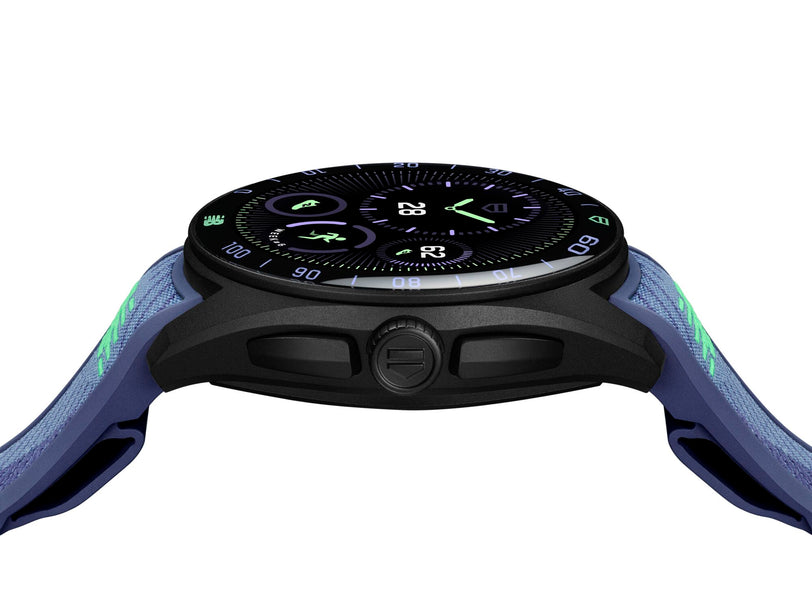 Dial of TAG Heuer Connected New Balance limited edition