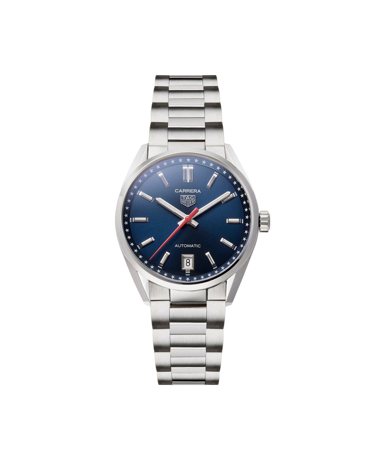 Carrera Chronograph 250 US Anniversary Limited Edition | 36mm, Stainless Steel, Men's Watch