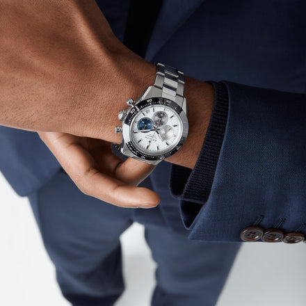 Zenith El Primero watch on mans wrist