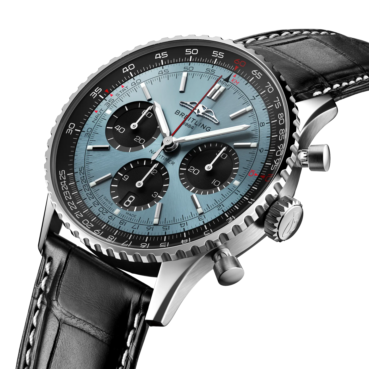 Navitimer B01 Chronograph 41 Three Quarter Profile