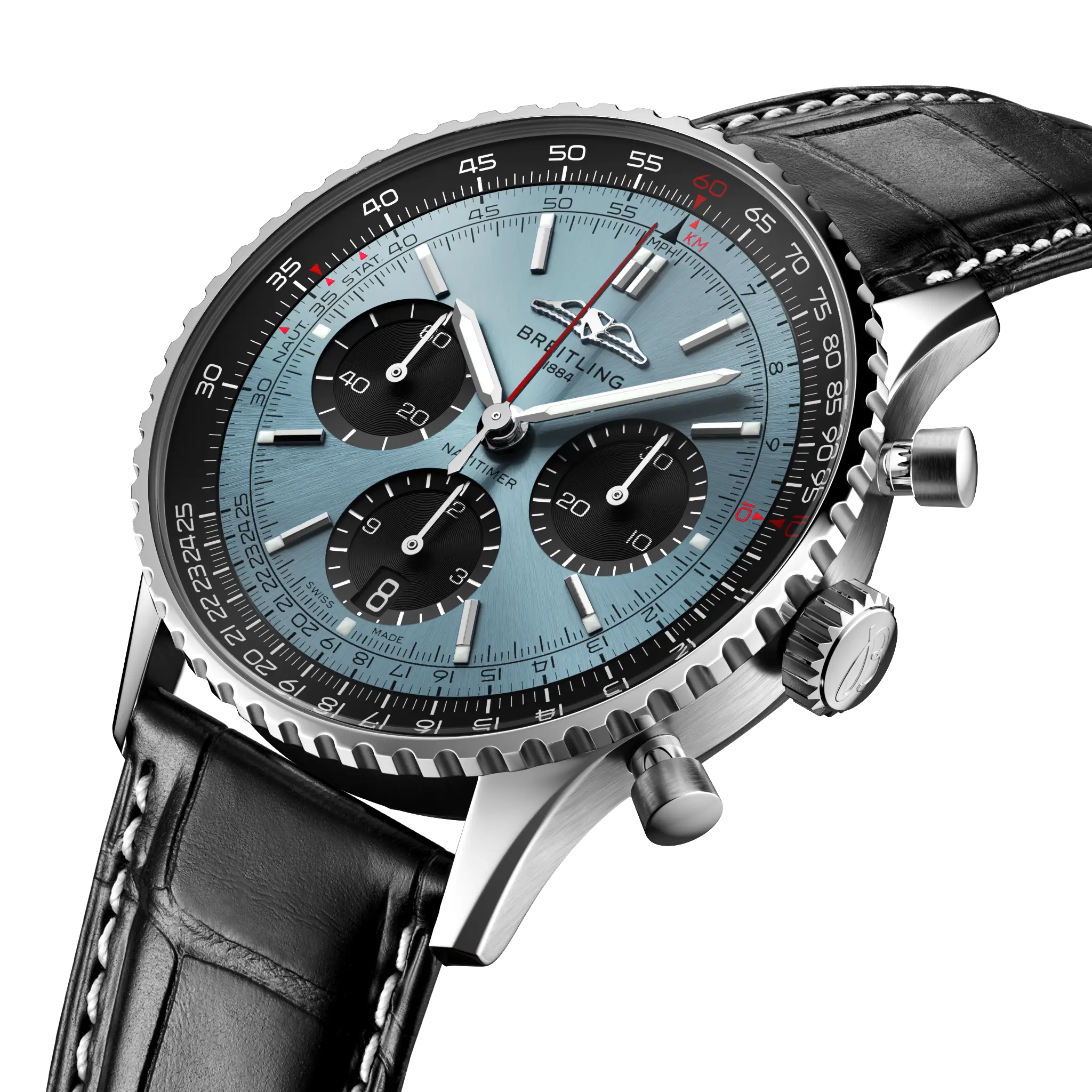 Navitimer B01 Chronograph 41 Three Quarter Profile