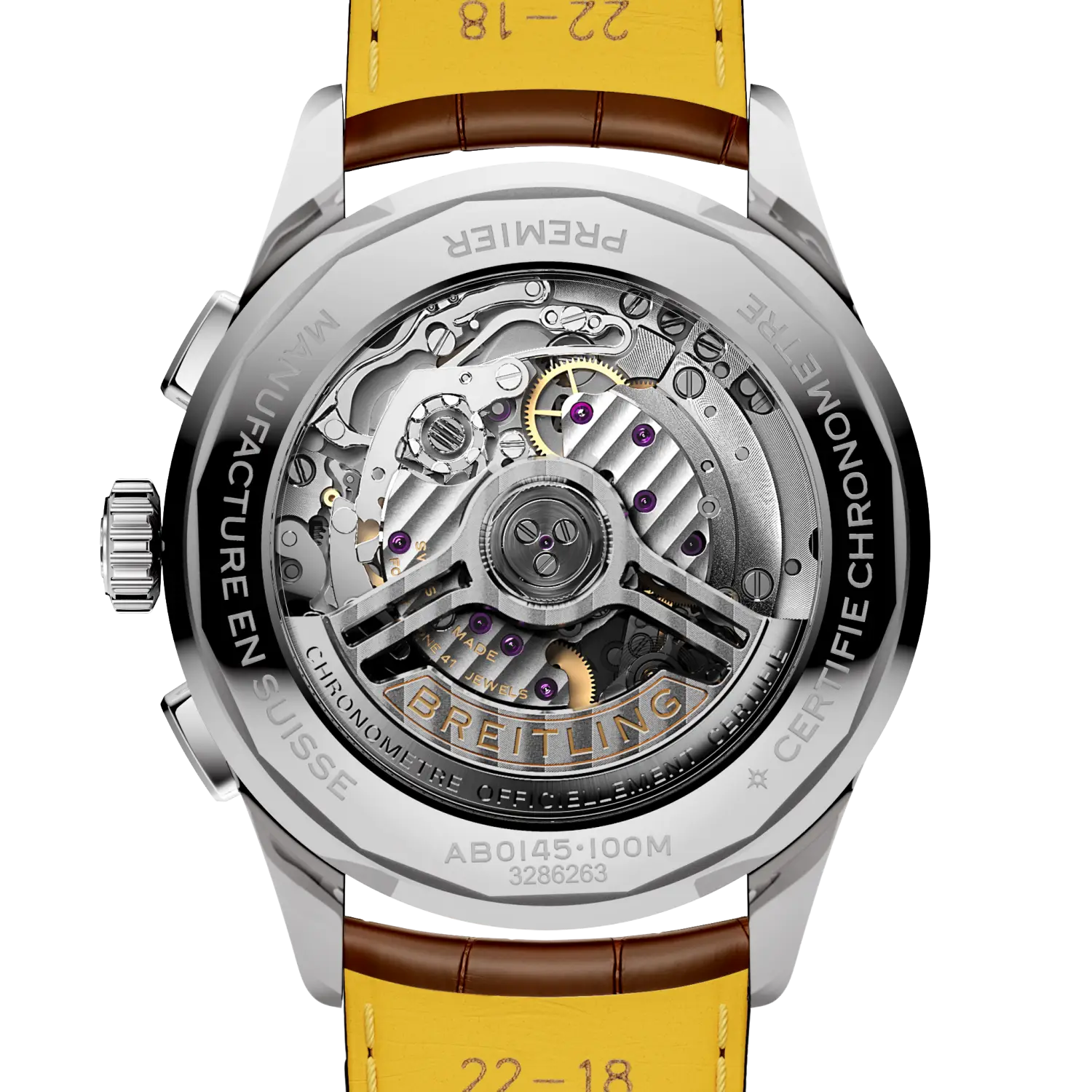 Premier B01 Chronograph 42 Back
