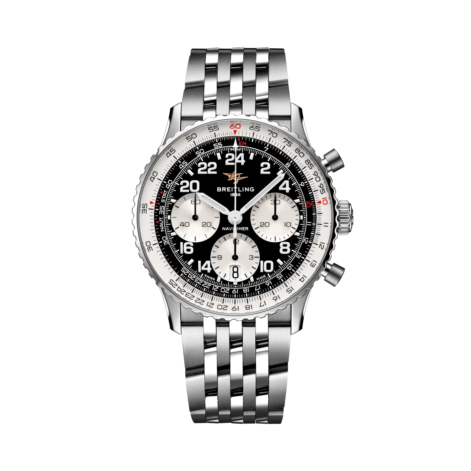 Navitimer B02 Chronograph 41 Cosmonaute | 41mm, Stainless Steel