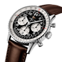 Navitimer B02 Chronograph 41 Cosmonaute | 41mm, Brown Leather