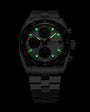 Autochron Panda Mecaquartz | 38mm, Stainless Steel