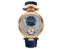 Virtuoso V Blue | 43.5mm, Leather Strap, Men's Watch