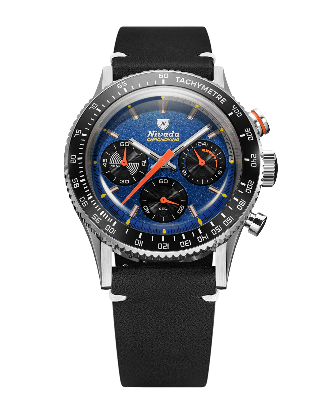 Chronoking Mecaquartz Racing Blue | 38mm, Mens Watch