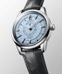 Conquest Heritage Central Power Reserve | 38mm, Alligator Leather Strap, Men's Watch